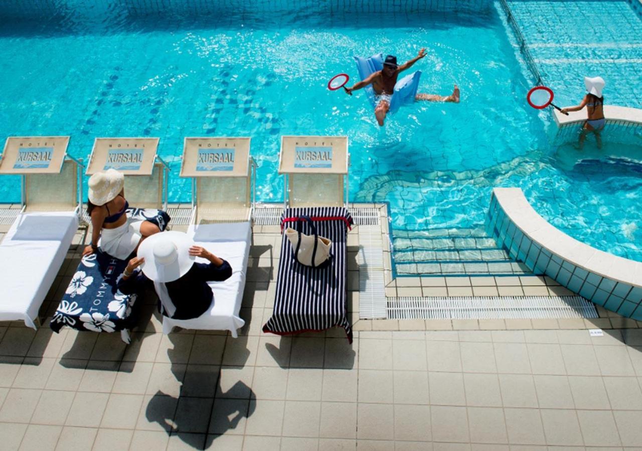 Hotel Kursaal - Fronte Mare Con Piscina Riccione Esterno foto